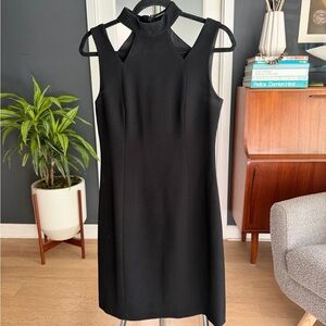 Elie Tahari Black Sleeveless Dress